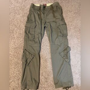 Men's Olive Cargo Pants